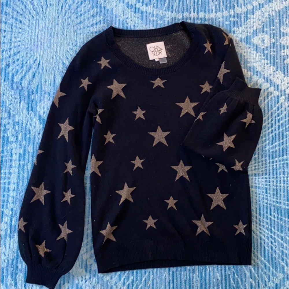 Chaser glitter star sweater